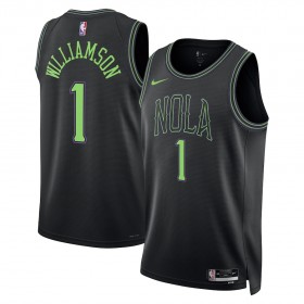 New Orleans Pelicans Zion Williamson Nike 2023-24 City Edition Sininen Miesten Pelipaidat Swingman